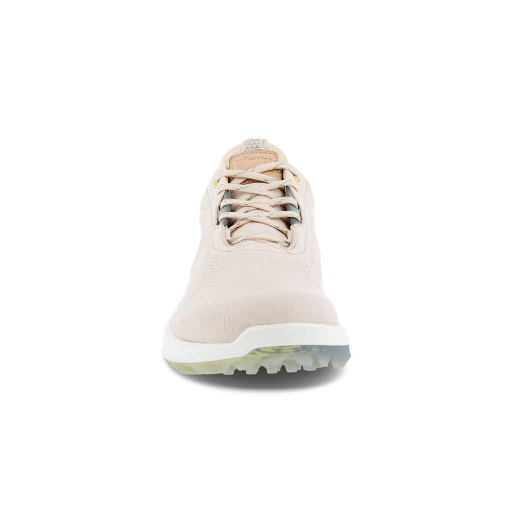 Womens Golf Shoes - ECCO Biom H4 - Beige - 8135SCJWG